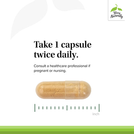 Terry Naturally Rosehip Joint Comfort - Joint Mobility & Flexibility Support - Type II Collagen - 60 Capsules