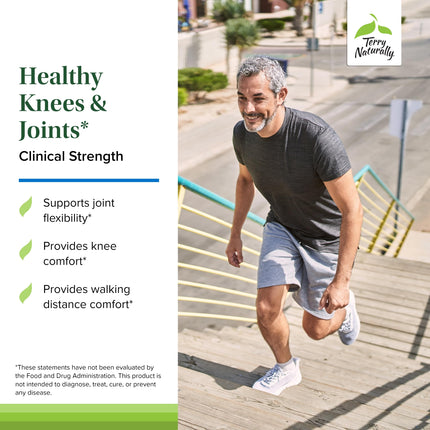 Terry Naturally Healthy Knees & Joints – Bone Health & Joint Flexibility (60 Capsules)