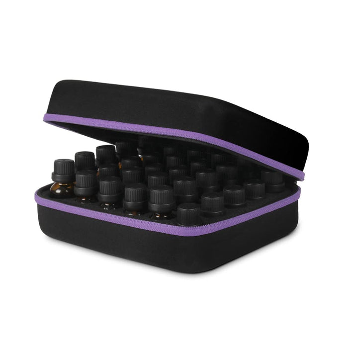 JSVER Essential Oil Storage Case – 30 Bottles Travel Organizer