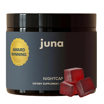 Juna Nightcap Sleep Gummies — Sugar-Free, All-Natural Sleep Aid with Low-Dose Melatonin