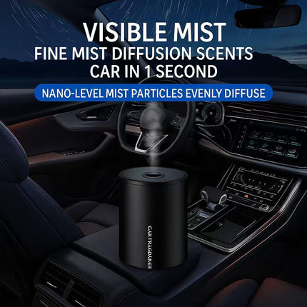 JustBloom Essential Waterless Car Diffuser — Wireless, Quiet, Long Battery