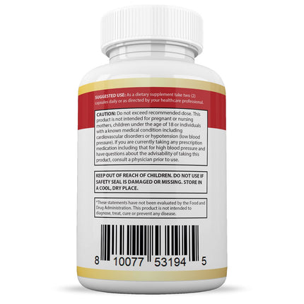 Justified Laboratories Blood Balance Max 1295MG – 2 Pack (120 Capsules)