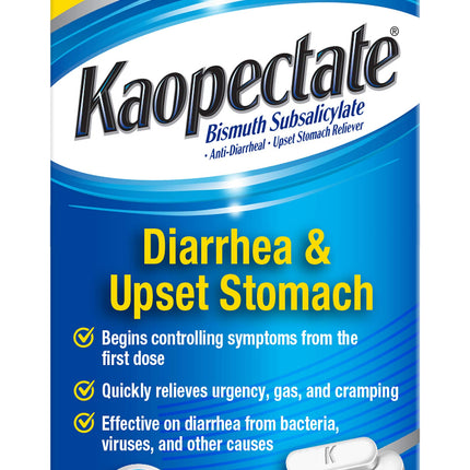 Kaopectate Multi-Symptom Anti-Diarrheal & Upset Stomach Reliever - 42 Caplets