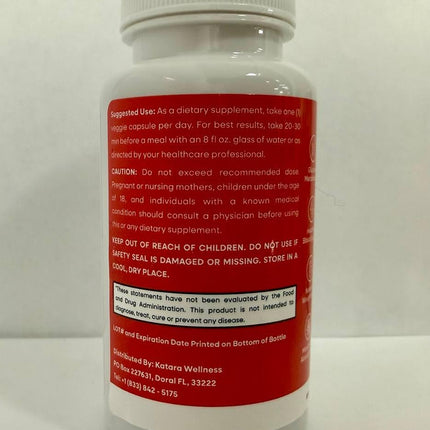 Katara Wellness Glyco – Glyco Supplement Capsules (30 Count)