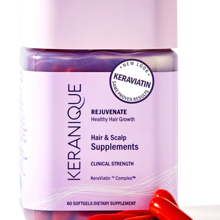Keranique Hair & Scalp Supplements – Nourish, Strengthen & Support Fuller-Looking Hair