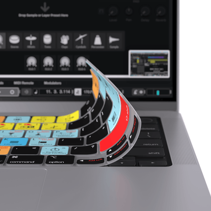 Keyboard Cover designed for Steinberg Cubase | for MacBook and iMac