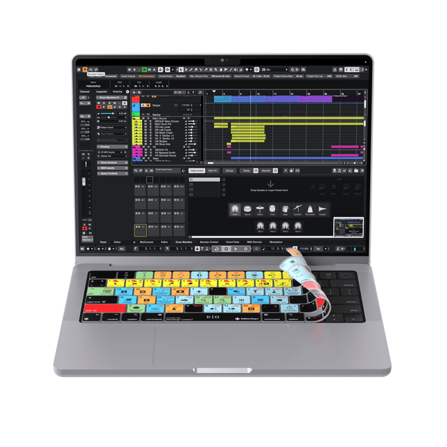 Keyboard Cover designed for Steinberg Cubase | for MacBook and iMac