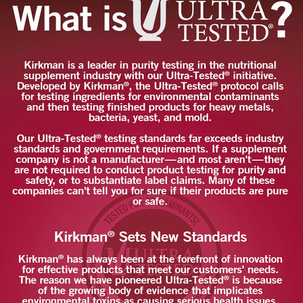 Kirkman Biofilm Defense Disruptor – Lipase & Glucoamylase Enzymes for Digestion | 60 Capsules
