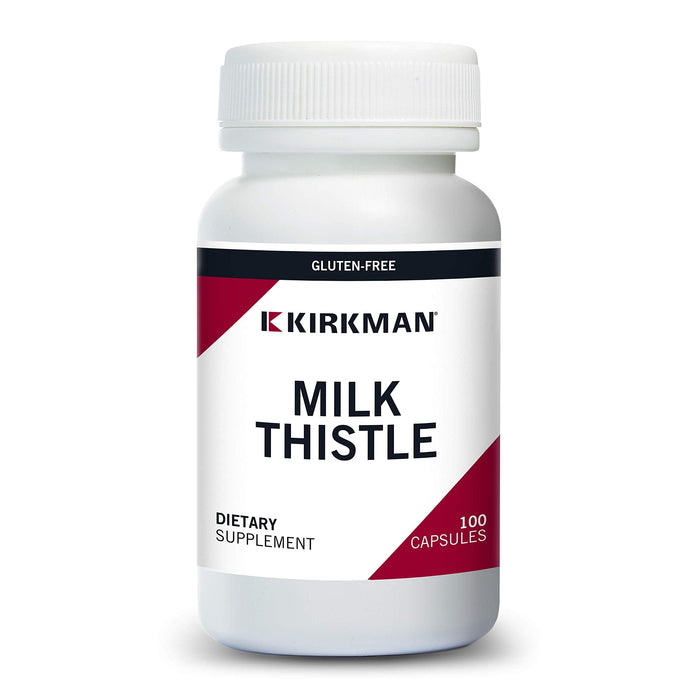 Kirkman Milk Thistle 100 mg - Hypoallergenic | 100 Vegetarian Capsules