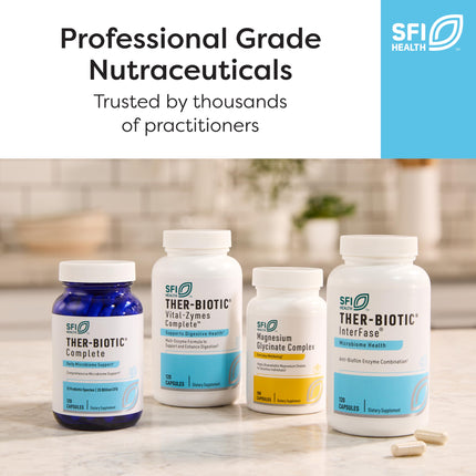Klaire L-Glutamine Powder - 5000mg Free-Form, Hypoallergenic | SFI Health | 60 Servings