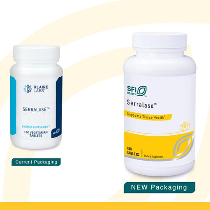 Klaire Labs Serralase SFI Health – Vegetarian Proteolytic Enzyme Blend