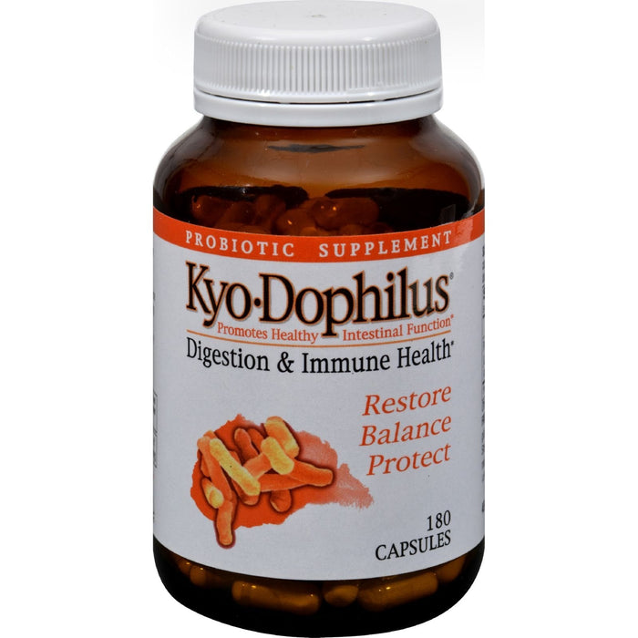 KYO-DOPHILUS, 180 CAP | Daily Probiotic Supplement for Overall Health