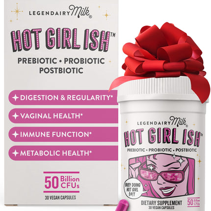 Legendairy Milk Hot Girl Ish™ Probiotics for Women – 50B CFU, 20 Strains
