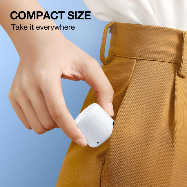 LEICEX Portable Travel Sound Machine — 15 Non-Looping Sounds, 22h Battery, USB-C