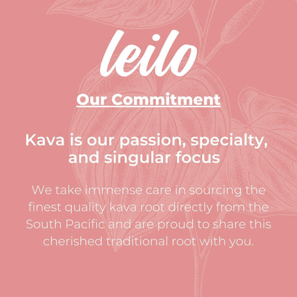 LEILO Kava-Powered Sparkling Relaxation Drink | Raspberry Hibiscus 12-Pack | Non-Alc Calming Beverage