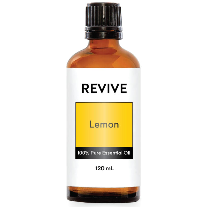 Lemon Essential Oil 120mL – Revive Essential Oils, 100% Pure Therapeutic Grade