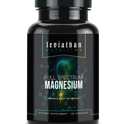 Leviathan Nutrition Full Spectrum Magnesium | L-Threonate, Pidolate & Glycinate