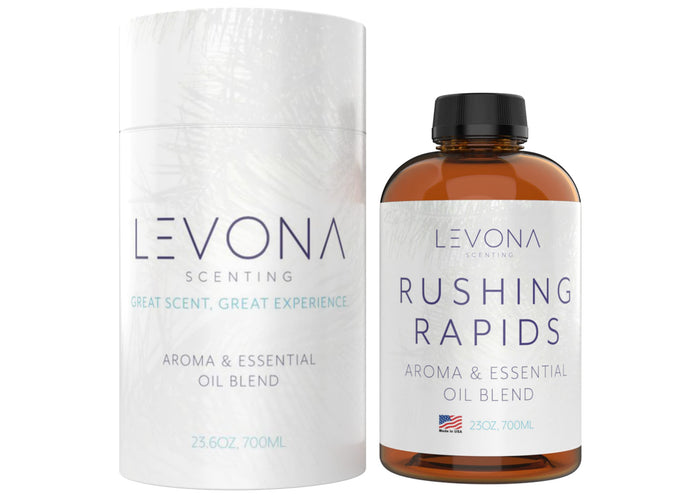 Levona Scent Essential Oil – Fresh Aroma for Home, Office, Hotel & Spa (700ml/23 fl oz) – Rushing Rapids