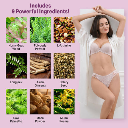 Libido for HER - Libido Booster for Women | 60 Capsules | 3rd Party Tested