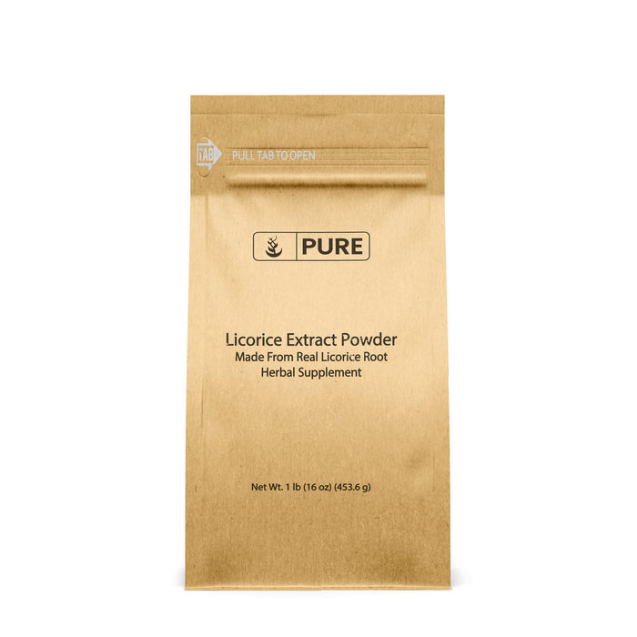 Pure Original Ingredients Licorice Extract Powder (1lb) – Non-GMO, Gluten-Free | Mulethi