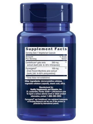 Life Extension Arterial Protect - Blood Pressure Support with Gotu Kola & Pycnogenol