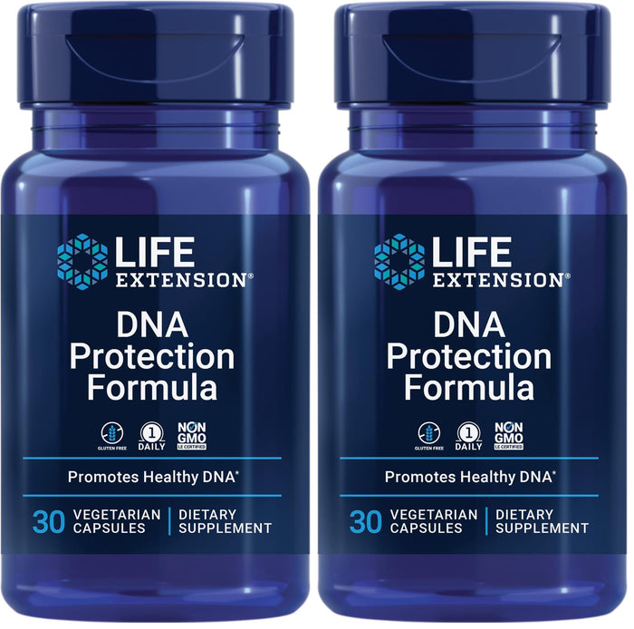 Life Extension DNA Protection Formula – DNA Health Support (Pack of 2) | Gluten-Free, Non-GMO
