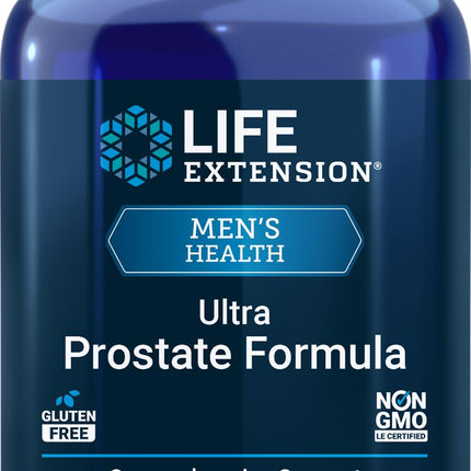 Life Extension Ultra Prostate Formula – 100 Softgels for Prostate Support | Non-GMO