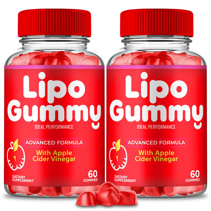 IDEAL PERFORMANCE Lipo Gummy – Keto ACV Gummies, Maximum Strength (2 Pack)