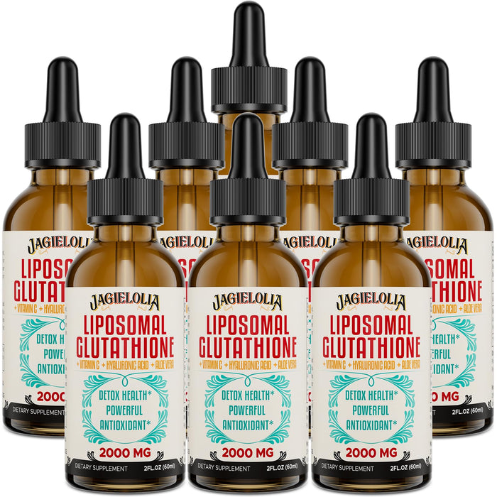 Jagielolia Liposomal Glutathione Liquid 2000mg – Antioxidant Drops for Energy