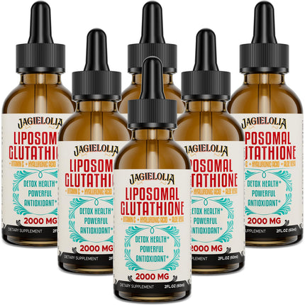 Jagielolia Liposomal Glutathione Liquid 2000MG – Antioxidant Detox & Energy Support