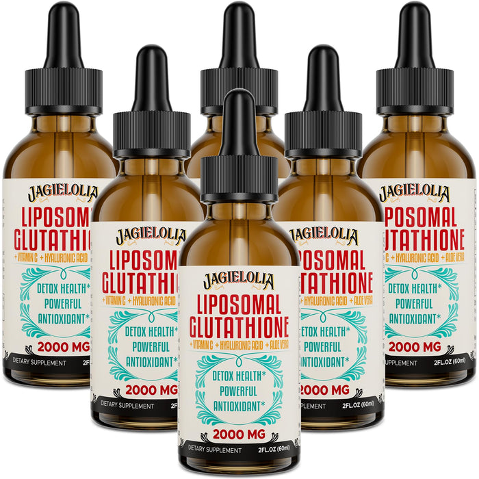 Jagielolia Liposomal Glutathione Liquid 2000MG – Antioxidant Detox & Energy Support