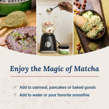 Live Conscious Beyond Greens Matcha Powder – Immune Support & Energy, 2-Pack (30 Servings)