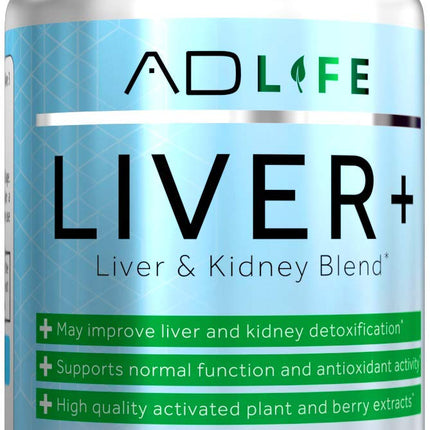 Project AD Liver+ Liver Cleanse & Detox — Liver Support Supplement (90 Capsules)