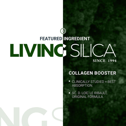 Living Silica Plant-Based Collagen Booster | Vegan | 500 ml