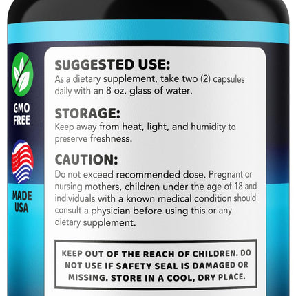 LIVORKA Hero Up Capsules - 2 Pack | Maximum Strength Energy for Men, All-Natural Vitamins, 120 Capsules