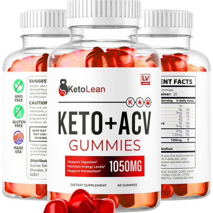 LIVORKA Keto Lean ACV Gummies – 2 Pack, 120 Gummies