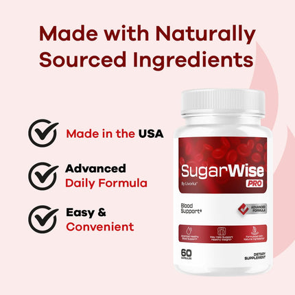 LIVORKA SugarWise Pro Capsules - 2 Pack | All-Natural Multivitamin Support