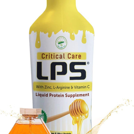 Nutritional Designs LPS Liquid Collagen & Whey Protein – Sugar-Free, Non-GMO, Honey Vanilla