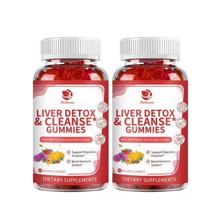 Lukaree Liver Cleanse Detox Gummies – Milk Thistle, Dandelion, Artichoke & Elderberry