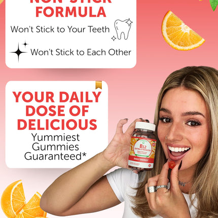 Lunakai Vitamin B12 & Women's Multivitamin Gummies Bundle - 3000mcg Methylcobalamin, 16 Essential Vitamins, 30 Days