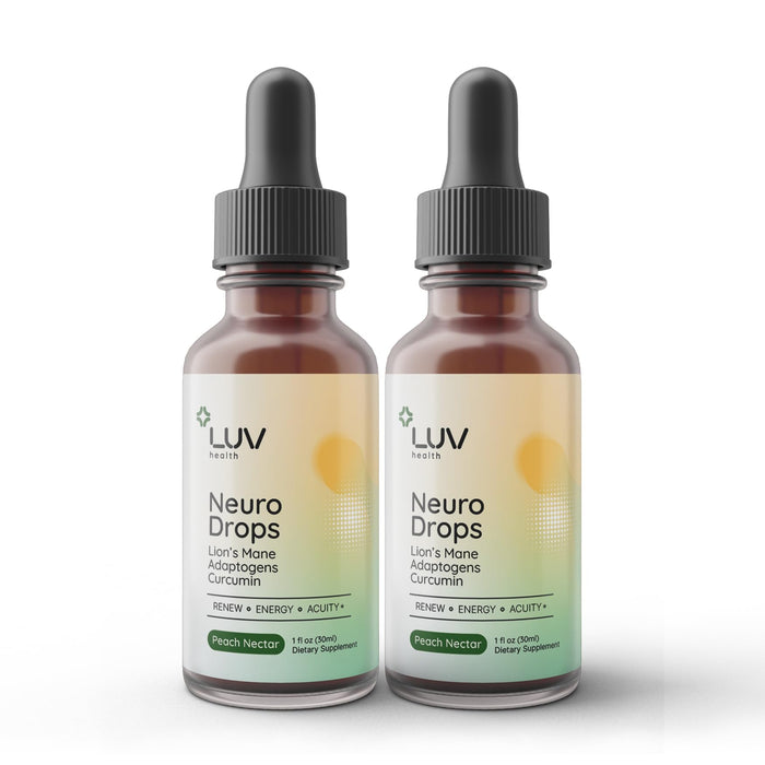 LUV Health Neuro Drops – Nerve & Joint Support with Organic Adaptogens