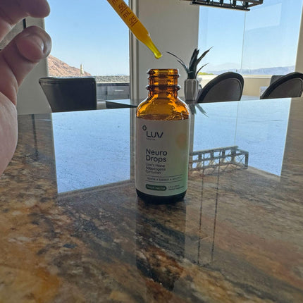 LUV Health Neuro Drops – Nerve & Joint Support with Organic Adaptogens