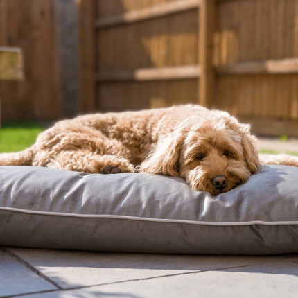 LUXURY ORTHOPAEDIC MEMORY FOAM DOG CRATE MATTRESS | GREY