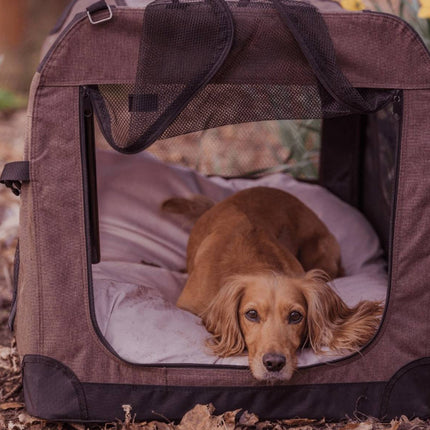 LUXURY ORTHOPAEDIC MEMORY FOAM DOG CRATE MATTRESS | PINK