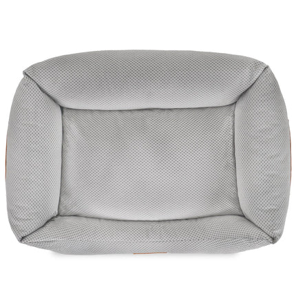 THE HIGHCLERE | LUXURY MEMORY FOAM BOLSTER DOG BED