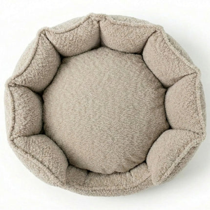 THE COTSWOLD | LUXURY HIGH WALL BOUCLE DOG BED