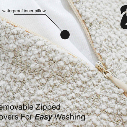 THE COTSWOLD | LUXURY HIGH WALL BOUCLE DOG BED