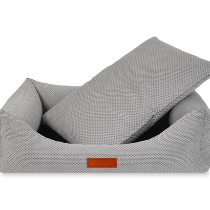 THE HIGHCLERE | LUXURY MEMORY FOAM BOLSTER DOG BED