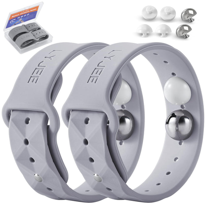 LYJEE Motion Sickness Bands – Nausea Relief for Adults & Kids While Traveling