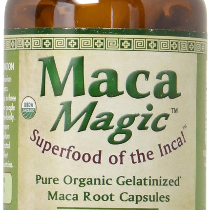 Maca Magic Organic Capsules - 200 Count
